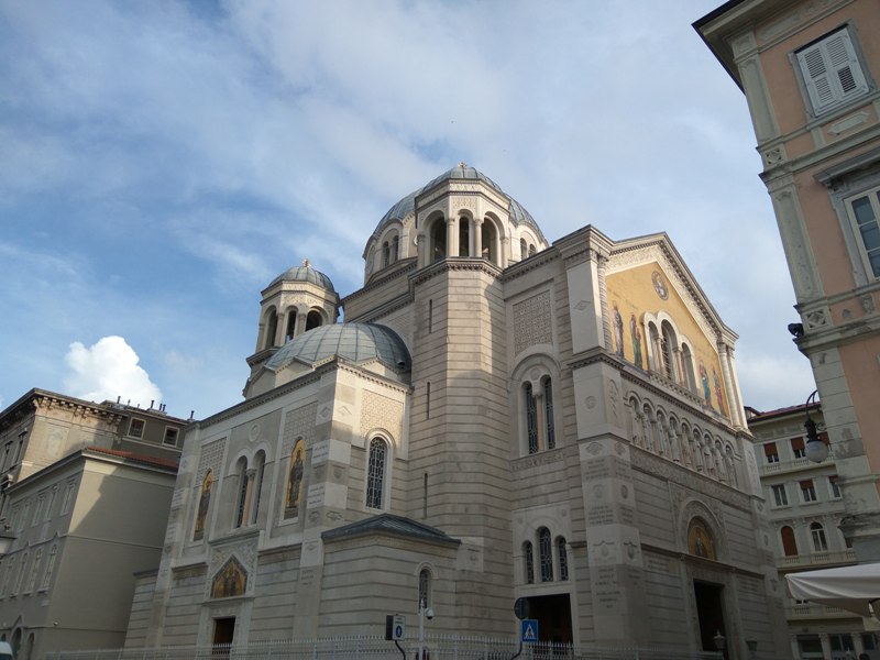  SS. Trinity and St. Spyridon Serbs Orthodox temple in Trieste